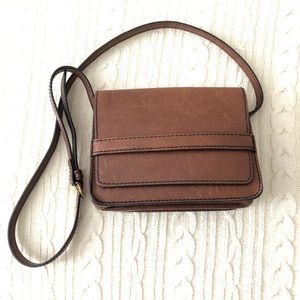 Madewell Albury crossbody bag in leather